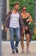 Pregnant NIKKI BELLA and Artem Chigvintsev Out in Los Angeles 01/31/2020