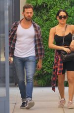 Pregnant NIKKI BELLA and Artem Chigvintsev Out in Los Angeles 01/31/2020