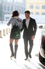 PRIYANKA CHOPRA and Nick Jonas Out in Milan 02/15/2020