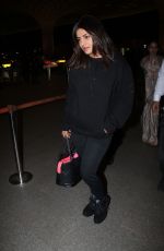 PRIYANKA CHOPRA Arrives at Airport in Mumbai 02/24/2020