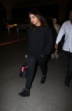 PRIYANKA CHOPRA Arrives at Airport in Mumbai 02/24/2020