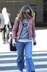 RACHEL MCADAMS Arrives at Her Home in Los Angeles 02/04/2020