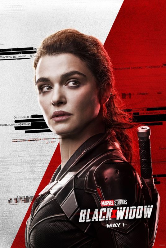 RACHEL WEISZ – Black Widow Poster and Trailer, 2020