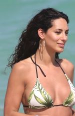 RAFFAELLA MODUGNO in Bikini on the Beach in Miami 02/13/2020