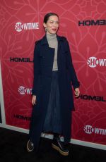 REBECCA HALL at Homeland, Season 8 Premiere in New York 02/04/2020