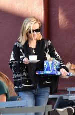 REESE WITHERSPOON at Brentwood Country Mart 02/05/2020