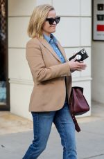 REESE WITHERSPOON Out in Los Angeles 01/31/2020