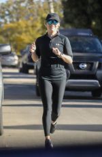 REESE WITHERSPOON Out Jogging in Brentwood 02/05/2020