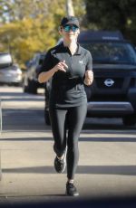 REESE WITHERSPOON Out Jogging in Brentwood 02/05/2020