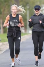 REESE WITHERSPOON Out Jogging in Los Angeles 02/22/2020