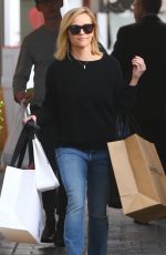 REESE WITHERSPOON Out Shopping in Brentwood 02/13/2020