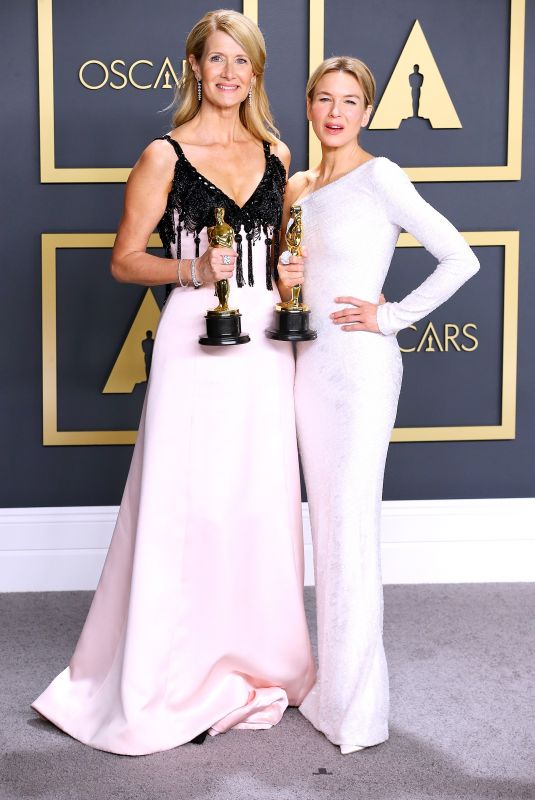 RENEE ZELLWEGER and LAURA DERN at 92nd Academy Awards Nominees Luncheon in Hollywood 01/27/2020