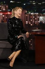 RENEE ZELLWEGER at Jimmy Kimmel Live in Los Angeles 01/30/2020
