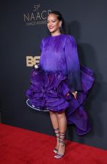 RIHANNA at 51st Naacp Image Awards in Pasadena 02/22/2020