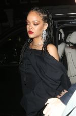 RIHANNA at Bafta Vogue x Tiffany Fashion and Film After-party in London 02/02/2020