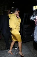 RIHANNA Leaves Nice Guy in West Hollywood 02/11/2020