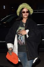 RIHANNA Night Out in New York 02/08/2020