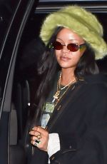 RIHANNA Night Out in New York 02/08/2020