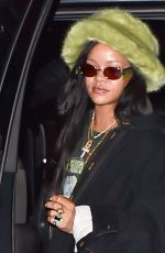 RIHANNA Night Out in New York 02/08/2020