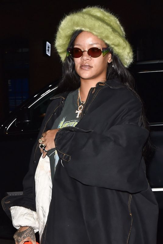 RIHANNA Night Out in New York 02/08/2020