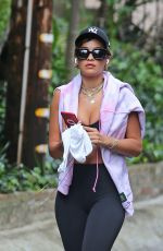 RITA ORA Out Hiking in Los Angeles 22.02.2020 x26 | hqcelebcorner