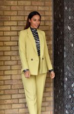 ROCHELLE HUMES and ALISON HAMMOND at ITV Studios in London 02/25/2020