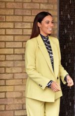 ROCHELLE HUMES and ALISON HAMMOND at ITV Studios in London 02/25/2020