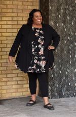 ROCHELLE HUMES and ALISON HAMMOND at ITV Studios in London 02/25/2020