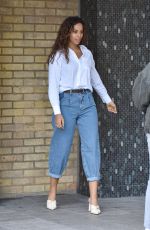 ROCHELLE HUMES at ITV Studio in London 02/04/2020