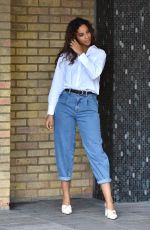 ROCHELLE HUMES at ITV Studio in London 02/04/2020