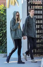 ROMEE STRIJD and Laurens Van Leeuwen Out in Beverly Hills 02/04/2020