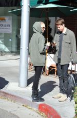ROMEE STRIJD and Laurens Van Leeuwen Out in Beverly Hills 02/04/2020
