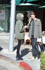 ROMEE STRIJD and Laurens Van Leeuwen Out in Beverly Hills 02/04/2020