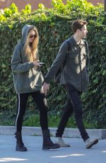 ROMEE STRIJD and Laurens Van Leeuwen Out in Beverly Hills 02/04/2020