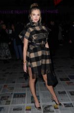 ROMEE STRIJD at Christian Dior Fashion Show in Paris 02/25/2020