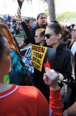 ROONEY and KATE MARA Joins Greenpeace at Fire Drill Fridays in Los Angeles 02/07/2020