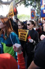 ROONEY and KATE MARA Joins Greenpeace at Fire Drill Fridays in Los Angeles 02/07/2020