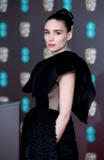 ROONEY MARA at EE British Academy Film Awards 2020 in London 02/01/2020