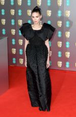 ROONEY MARA at EE British Academy Film Awards 2020 in London 02/01/2020
