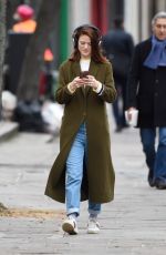 ROSE LESLIE Out and About in London 02/03/2020