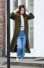 ROSE LESLIE Out and About in London 02/03/2020