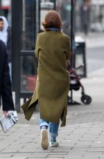 ROSE LESLIE Out and About in London 02/03/2020