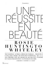 ROSIE HUNTINGTON-WHITELEY in Madame Figaro Magazine, February 2020