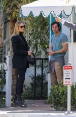 ROSIE HUNTINGTON-WHITELEY Out for Lunch in Los Angeles 02/25/2020
