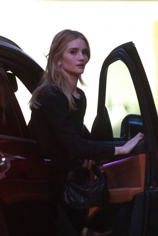 ROSIE HUNTINGTON-WHITELEY Out in Beverly Hills 02/18/2020