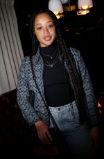 SALEM MITCHELL at Coach Show Afterparty at New York Fashion Week 02/11/2020