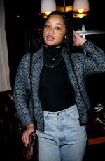 SALEM MITCHELL at Coach Show Afterparty at New York Fashion Week 02/11/2020