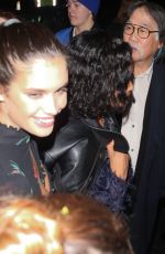 SARA SAMPAIO Arrives at WME Pre-oscars Party in Hollywood 02/07/2020