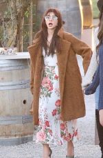 SARAH HYLAND at a Private Party a Winery in Ojai 02/16/2020