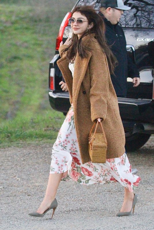 SARAH HYLAND at a Private Party a Winery in Ojai 02/16/2020